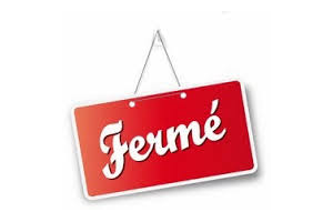 horaire lundi fermé